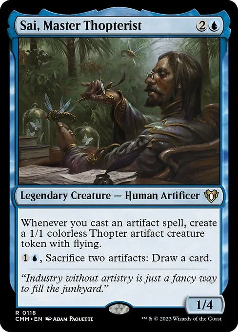 [Foil] CMM 118 Sai, Master Thopterist R
