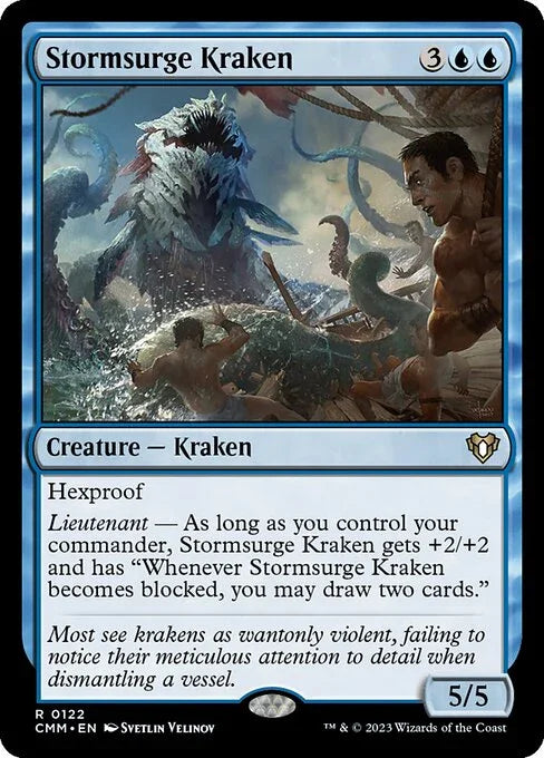 [Foil] CMM 122 Stormsurge Kraken R