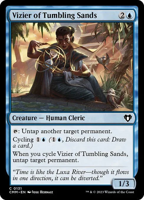 [Foil] CMM 131 Vizier of Tumbling Sands C