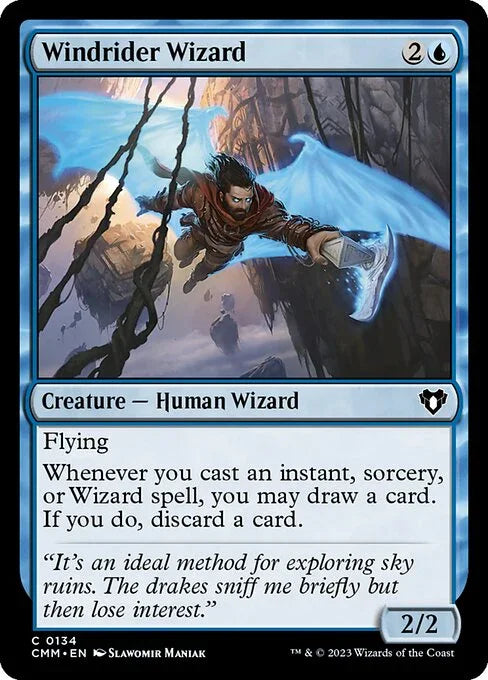 [Foil] CMM 134 Windrider Wizard C