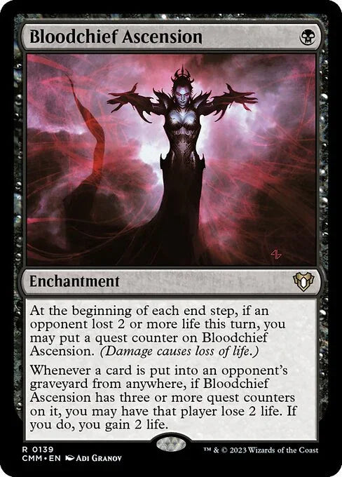 [Foil] CMM 139 Bloodchief Ascension R