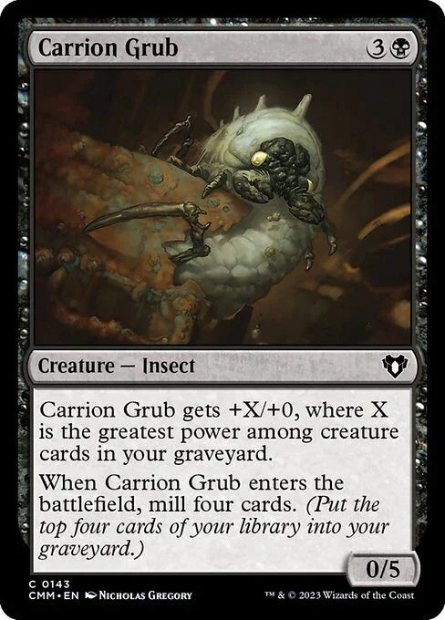 [Foil] CMM 143 Carrion Grub C