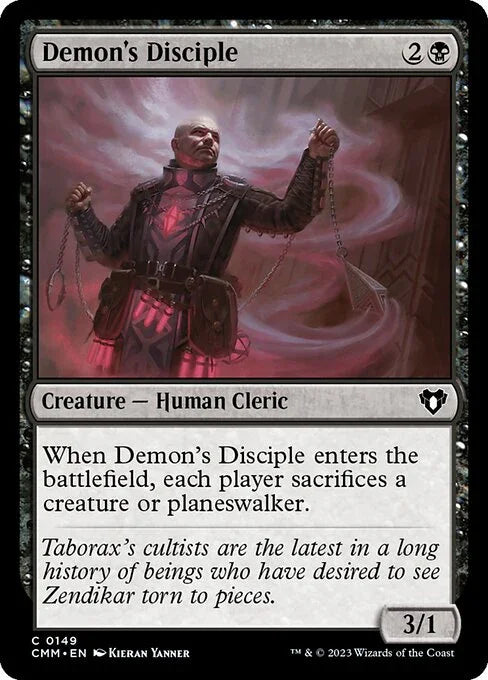[Foil] CMM 149 Demon's Disciple C