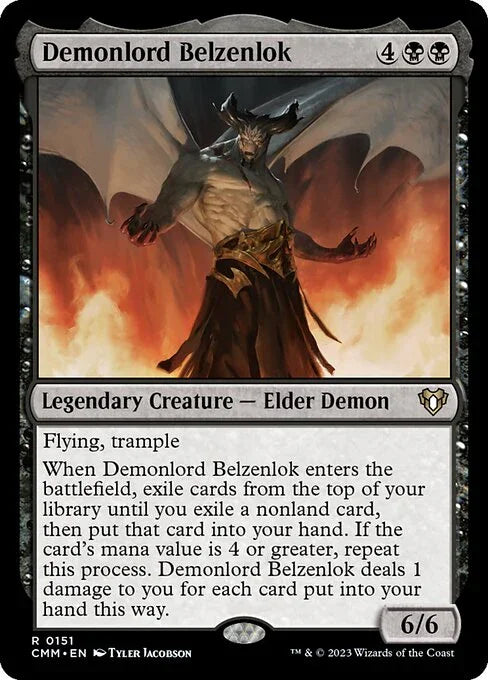 [Foil] CMM 151 Demonlord Belzenlok R