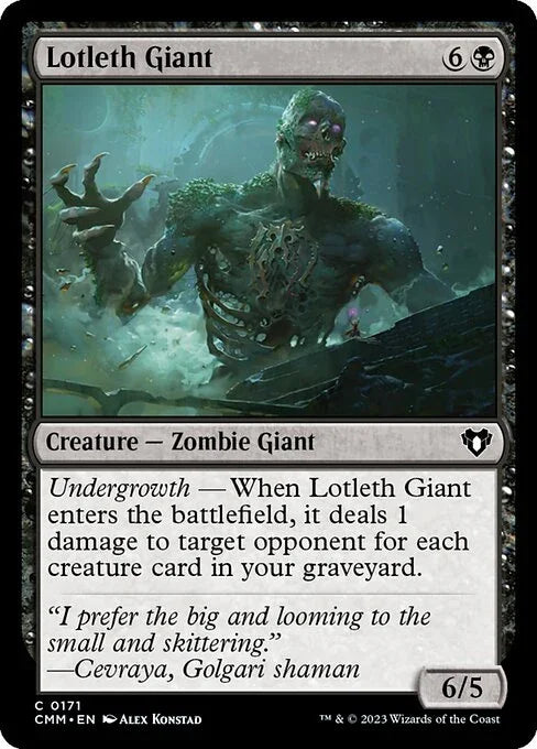 [Foil] CMM 171 Lotleth Giant C