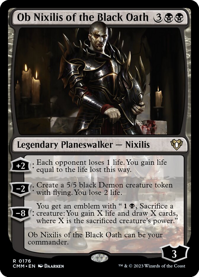 CMM 176 Ob Nixilis of the Black Oath R