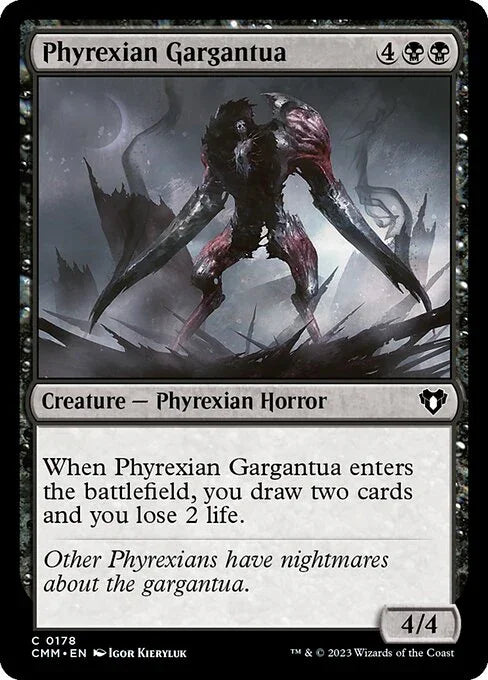 [Foil] CMM 178 Phyrexian Gargantua C