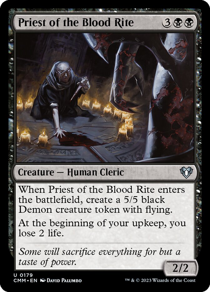 CMM 179 Priest of the Blood Rite U