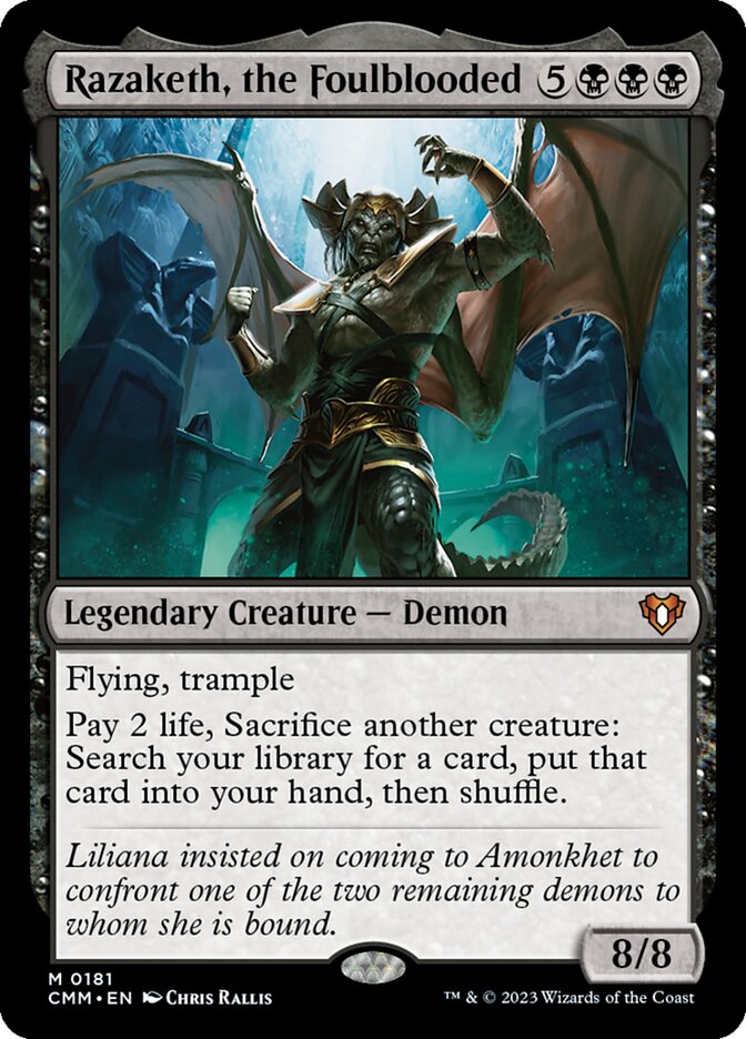 CMM 181 Razaketh, the Foulblooded M