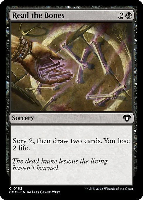 [Foil] CMM 182 Read the Bones C