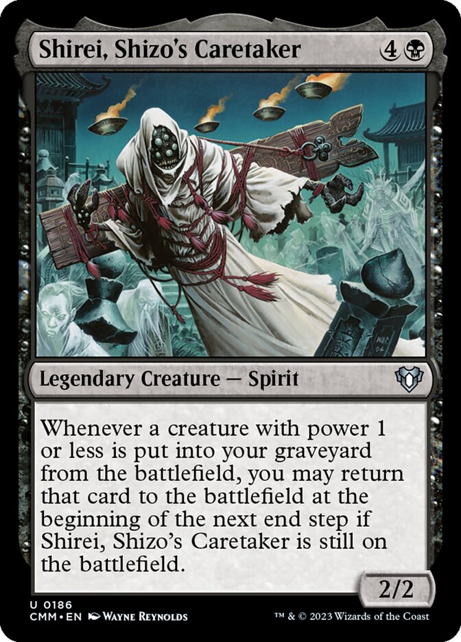 CMM 186 Shirei, Shizo's Caretaker U