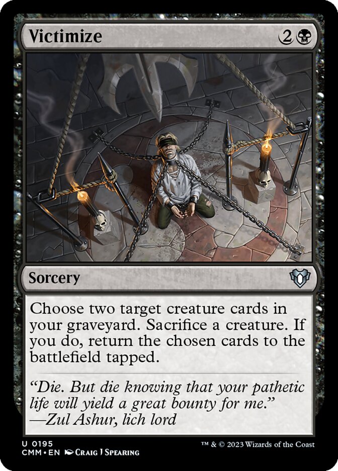 CMM 195 Victimize U