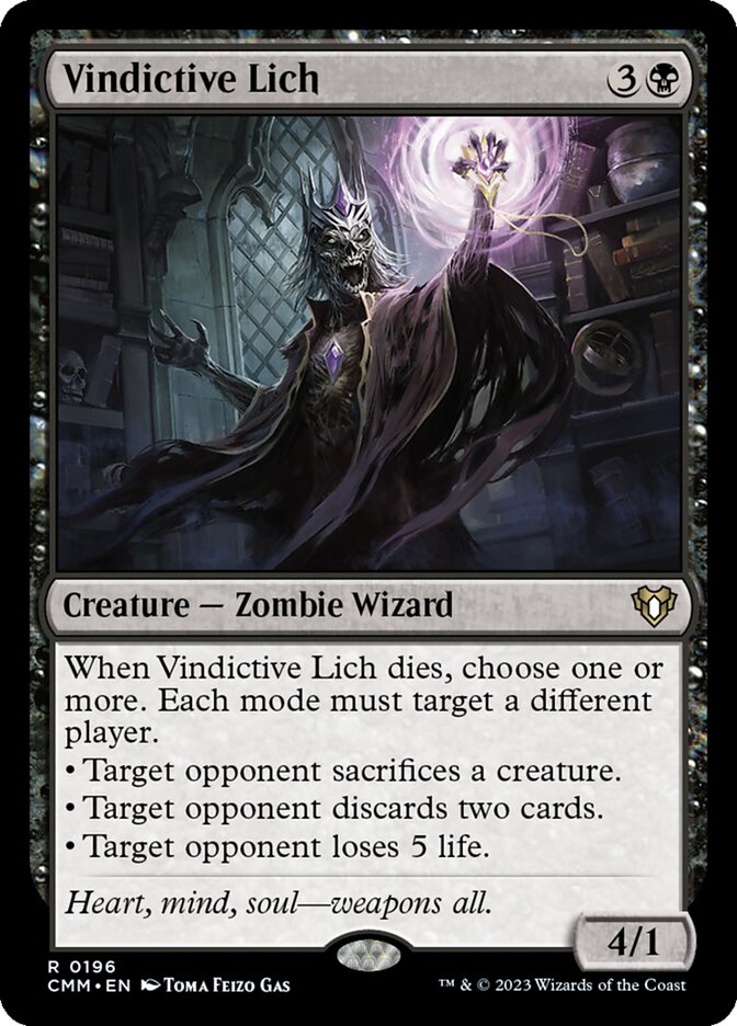 CMM 196 Vindictive Lich R