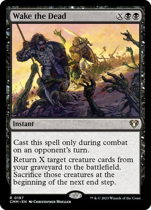 [Foil] CMM 197 Wake the Dead R