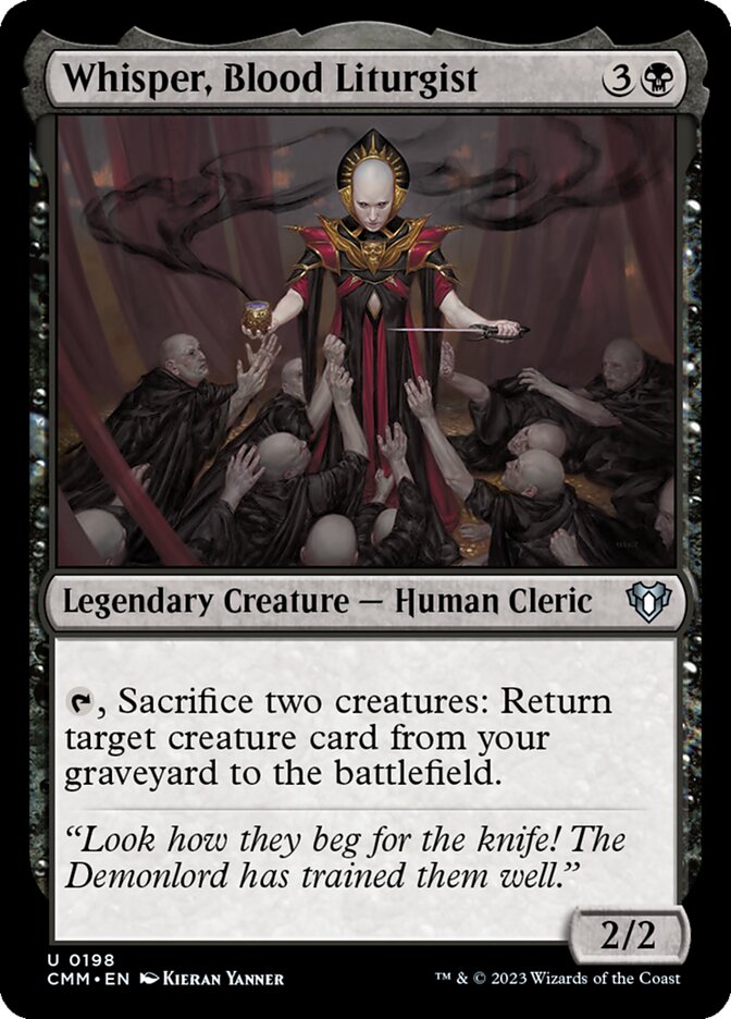 CMM 198 Whisper, Blood Liturgist U