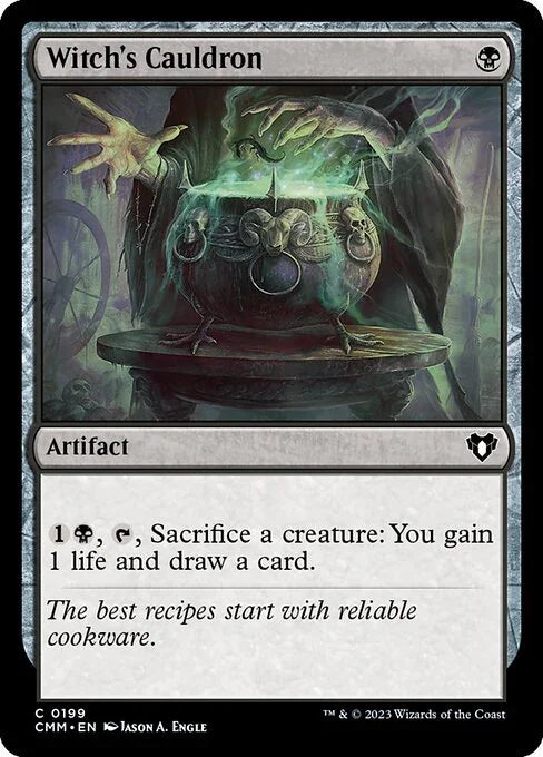 [Foil] CMM 199 Witch's Cauldron C