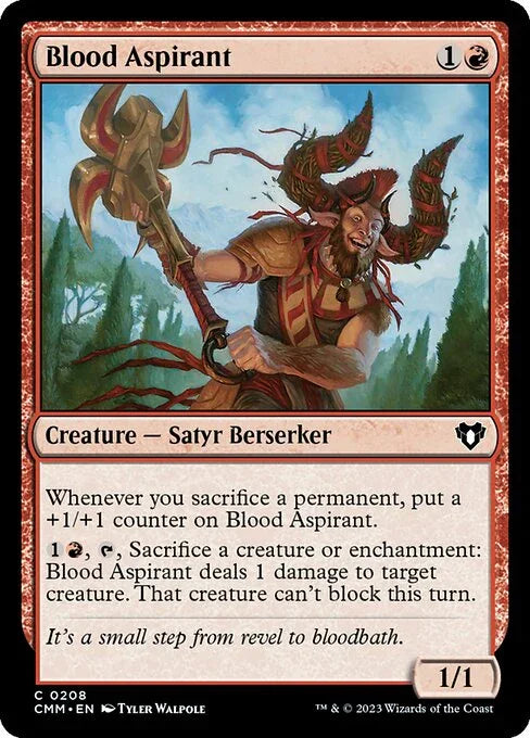 [Foil] CMM 208 Blood Aspirant C