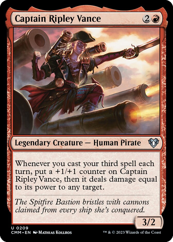 CMM 209 Captain Ripley Vance U