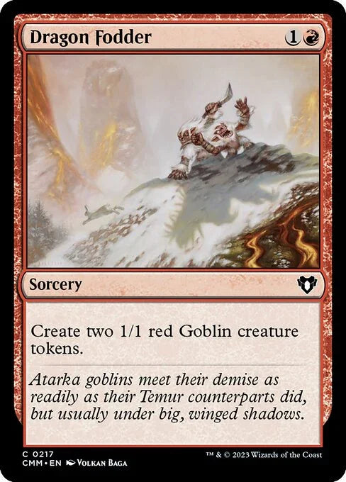 [Foil] CMM 217 Dragon Fodder C