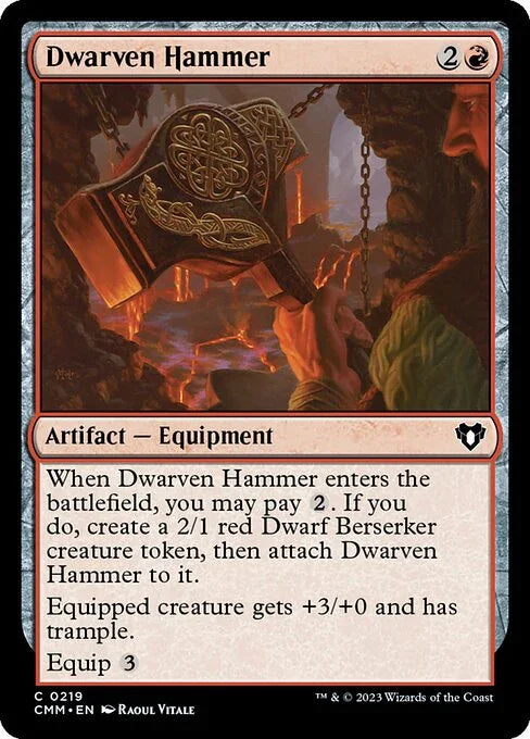 [Foil] CMM 219 Dwarven Hammer C