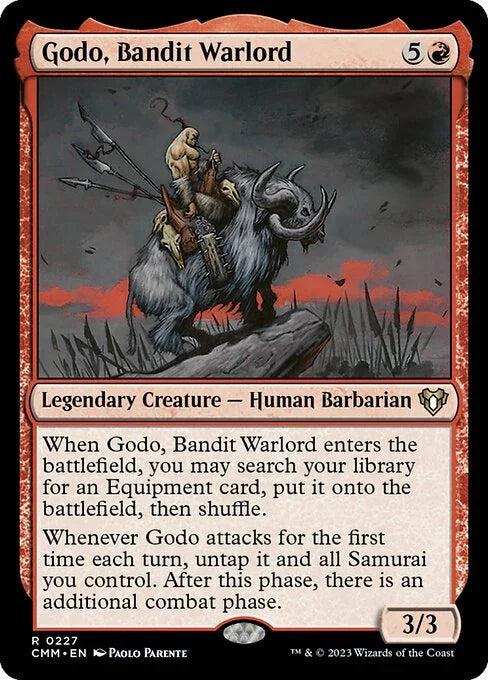 [Foil] CMM 227 Godo, Bandit Warlord R