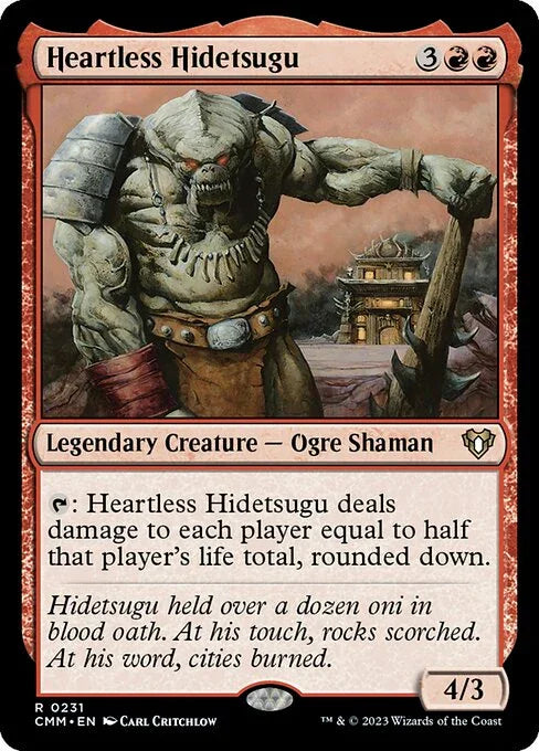 [Foil] CMM 231 Heartless Hidetsugu R
