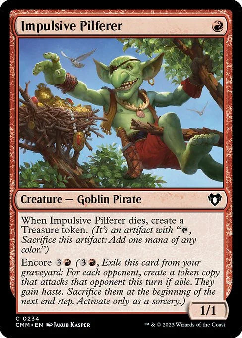[Foil] CMM 234 Impulsive Pilferer C