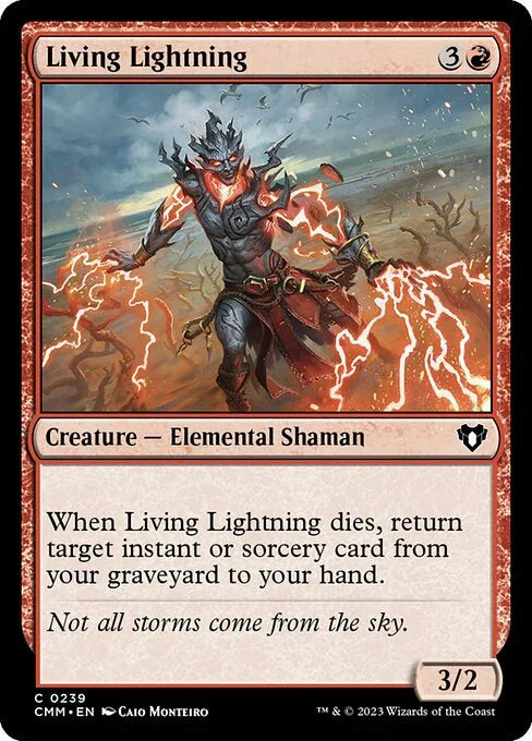 [Foil] CMM 239 Living Lightning C