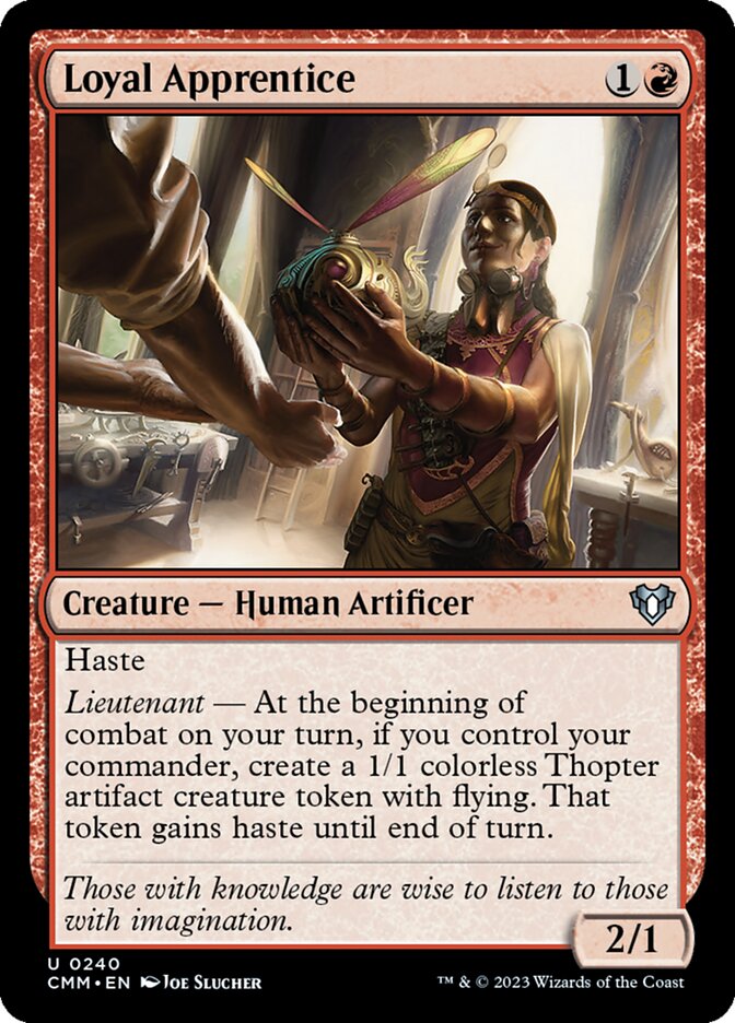 CMM 240 Loyal Apprentice U