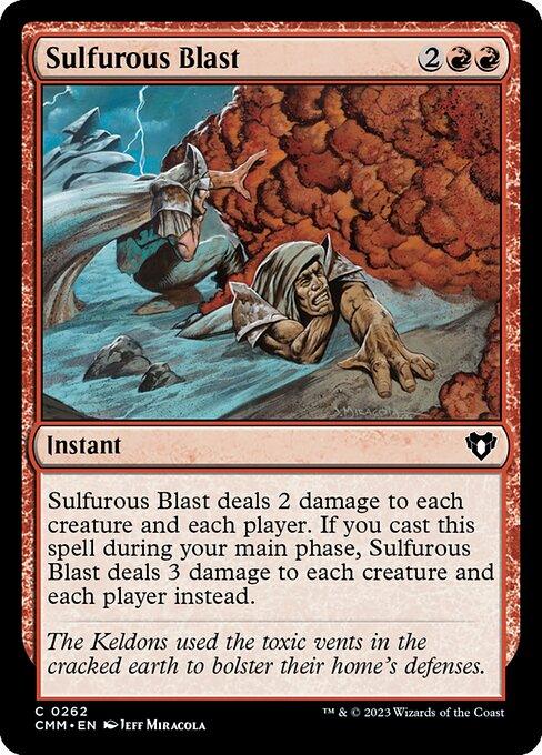[Foil] CMM 262 Sulfurous Blast C