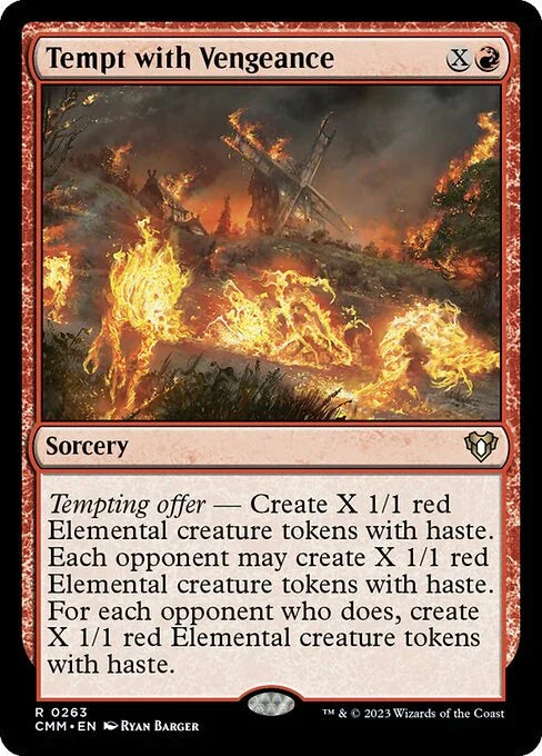 [Foil] CMM 263 Tempt with Vengeance R