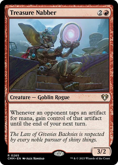 [Foil] CMM 265 Treasure Nabber R