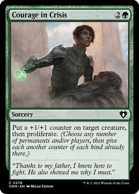 [Foil] CMM 278 Courage in Crisis C