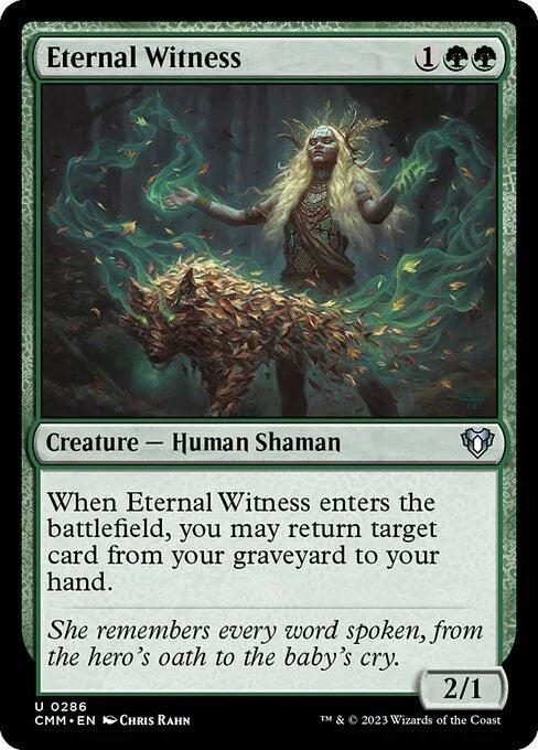 [Foil] CMM 286 Eternal Witness U