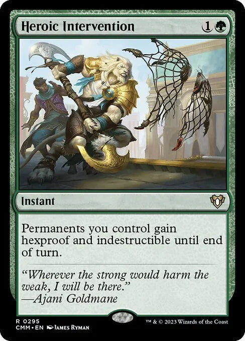 [Foil] CMM 295 Heroic Intervention R