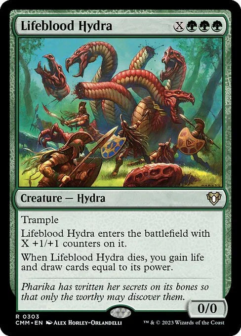 [Foil] CMM 303 Lifeblood Hydra R