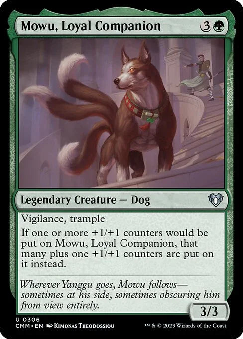 [Foil] CMM 306 Mowu, Loyal Companion U
