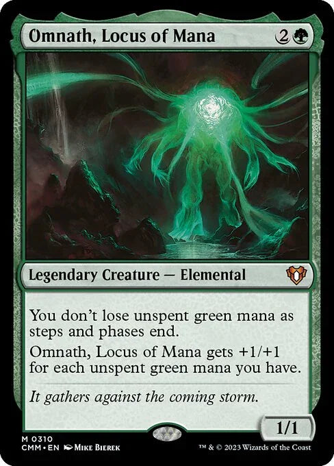 [Foil] CMM 310 Omnath, Locus of Mana M