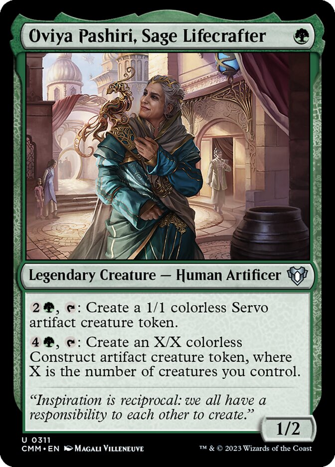 CMM 311 Oviya Pashiri, Sage Lifecrafter U
