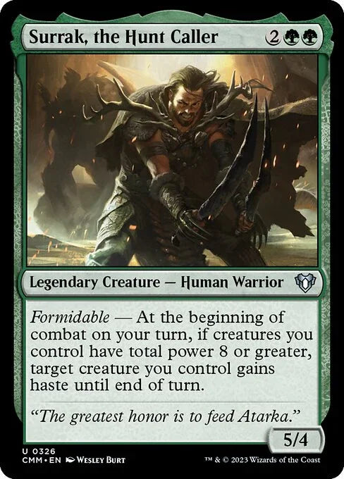 [Foil] CMM 326 Surrak, the Hunt Caller U