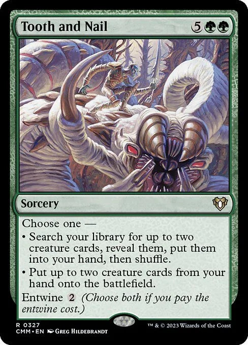 [Foil] CMM 327 Tooth and Nail R