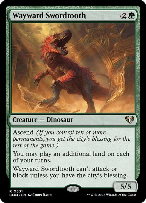 [Foil] CMM 331 Wayward Swordtooth R