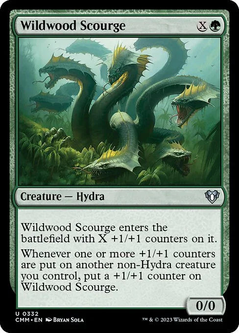 [Foil] CMM 332 Wildwood Scourge U