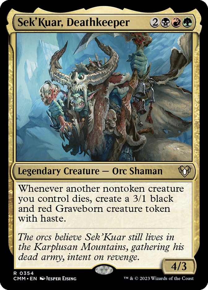 CMM 354 Sek'Kuar, Deathkeeper R