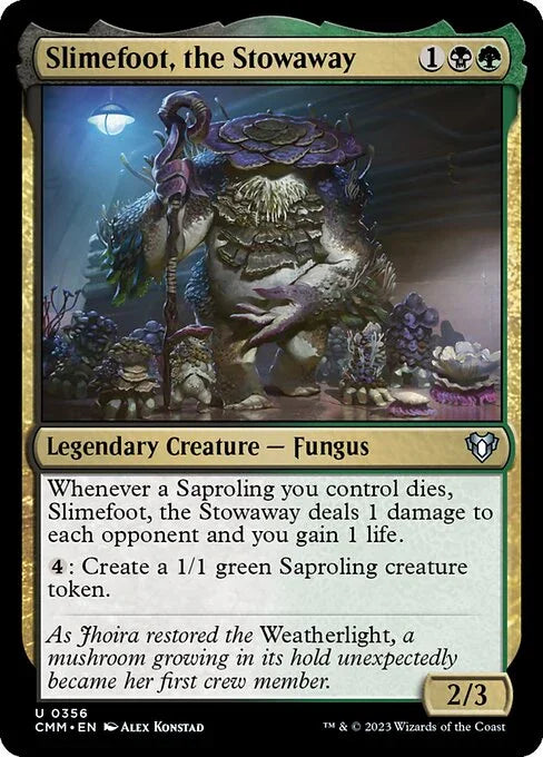 [Foil] CMM 356 Slimefoot, the Stowaway U