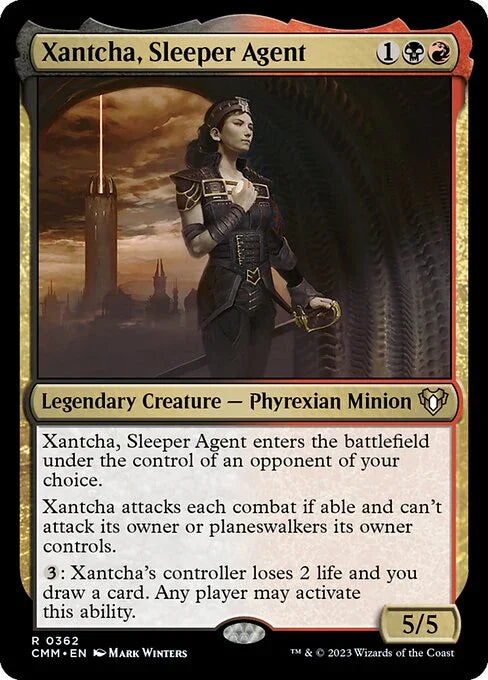 [Foil] CMM 362 Xantcha, Sleeper Agent R