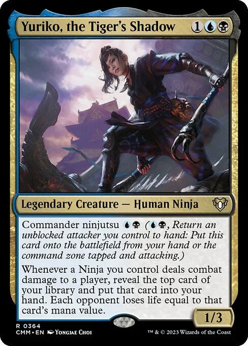 [Foil] CMM 364 Yuriko, the Tiger's Shadow R