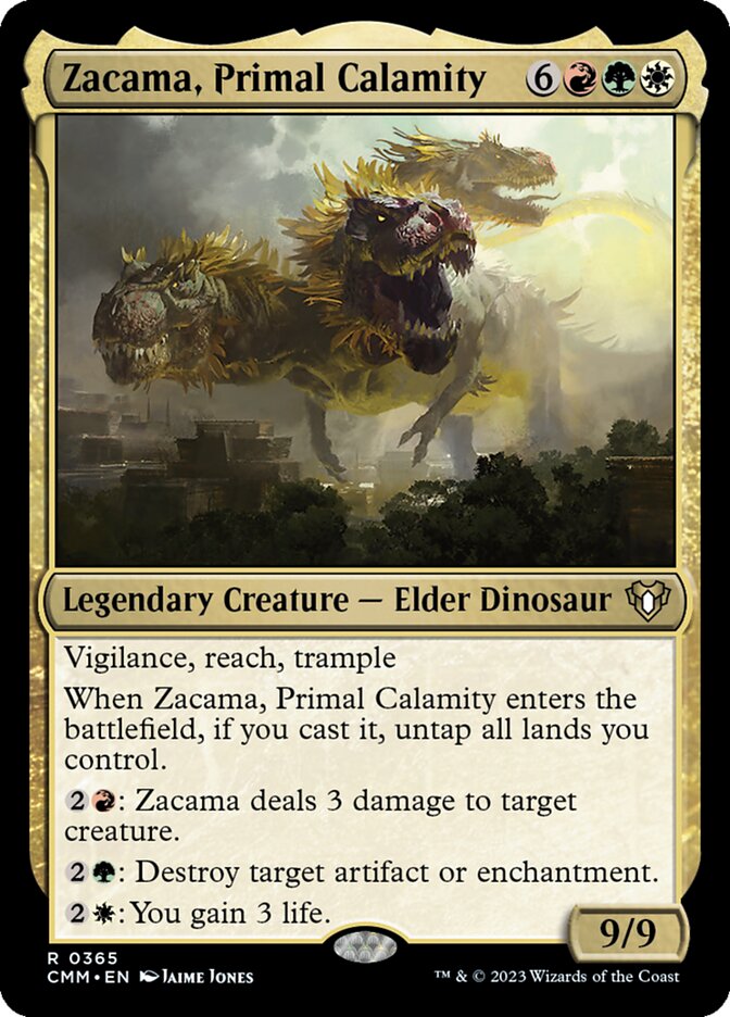 CMM 365 Zacama, Primal Calamity R