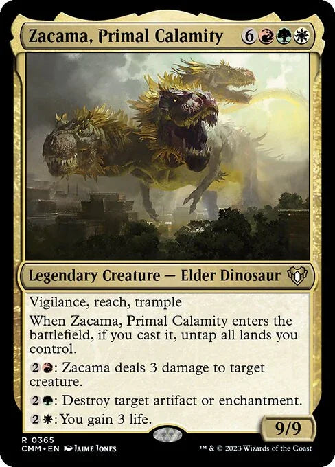 [Foil] CMM 365 Zacama, Primal Calamity R