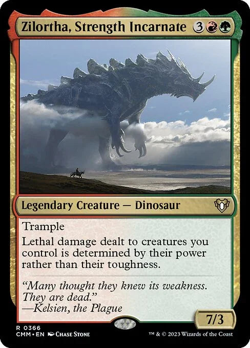 [Foil] CMM 366 Zilortha, Strength Incarnate R